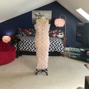 Akira mesh tulle maxi dress size medium